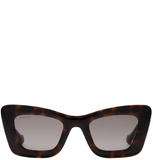  Kính Nữ Gucci Cat-eye Frame Sunglasses 'Brown' 