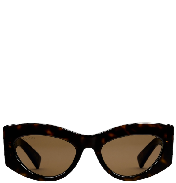  Kính Nữ Gucci Cat-eye Frame Sunglasses 'Brown' 