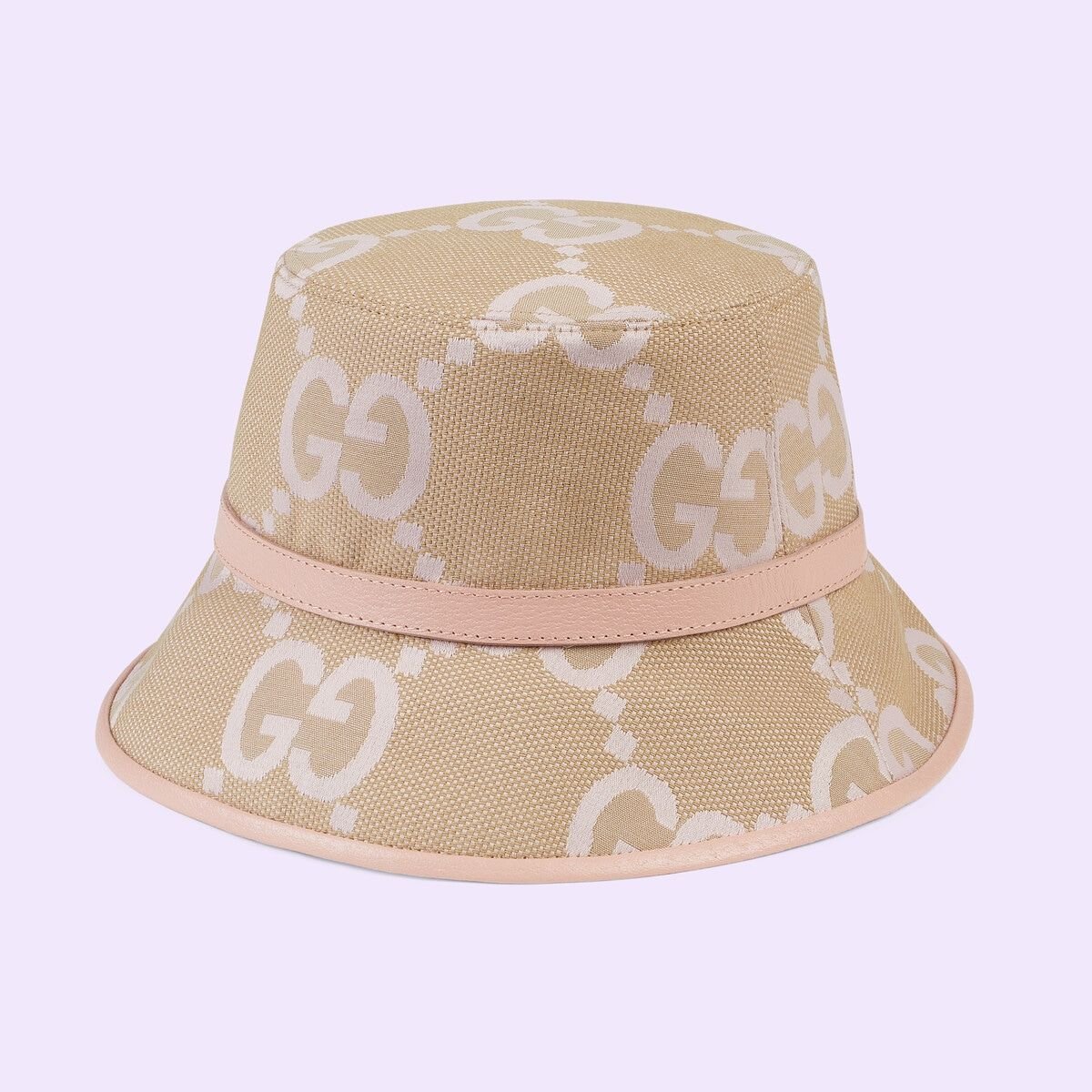 Mũ Nữ Gucci Jumbo GG Bucket Hat 'Beige Pink' 730336-3HAPT-8872 – LUXITY