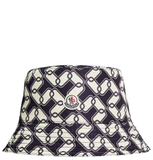  Mũ Nữ Moncler Chain Print Bucket Hat 'Blue' 