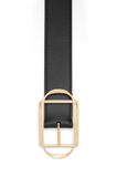  Thắt Lưng Nam Loewe Curved Buckle Belt 'Black' 