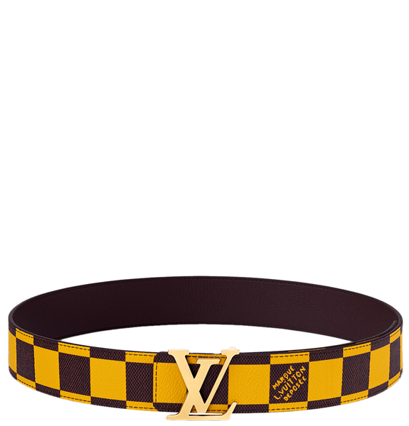  Thắt Lưng Nữ Louis Vuitton LV Initials 40MM Belt 'Yellow' 