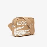  Túi Lacoste Contrast Branded Reporter Bag 'Beige' 