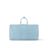 Túi Louis Vuitton Keepall Bandoulière 50 Bag 'Sky Blue' 