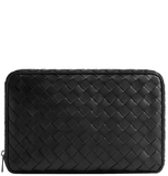  Túi Nam Bottega Veneta Intrecciato Large Organizer 'Black' 