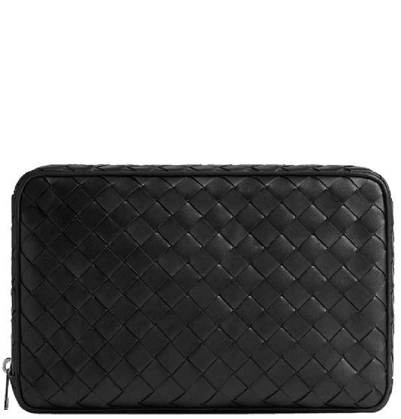  Túi Nam Bottega Veneta Intrecciato Large Organizer 'Black' 