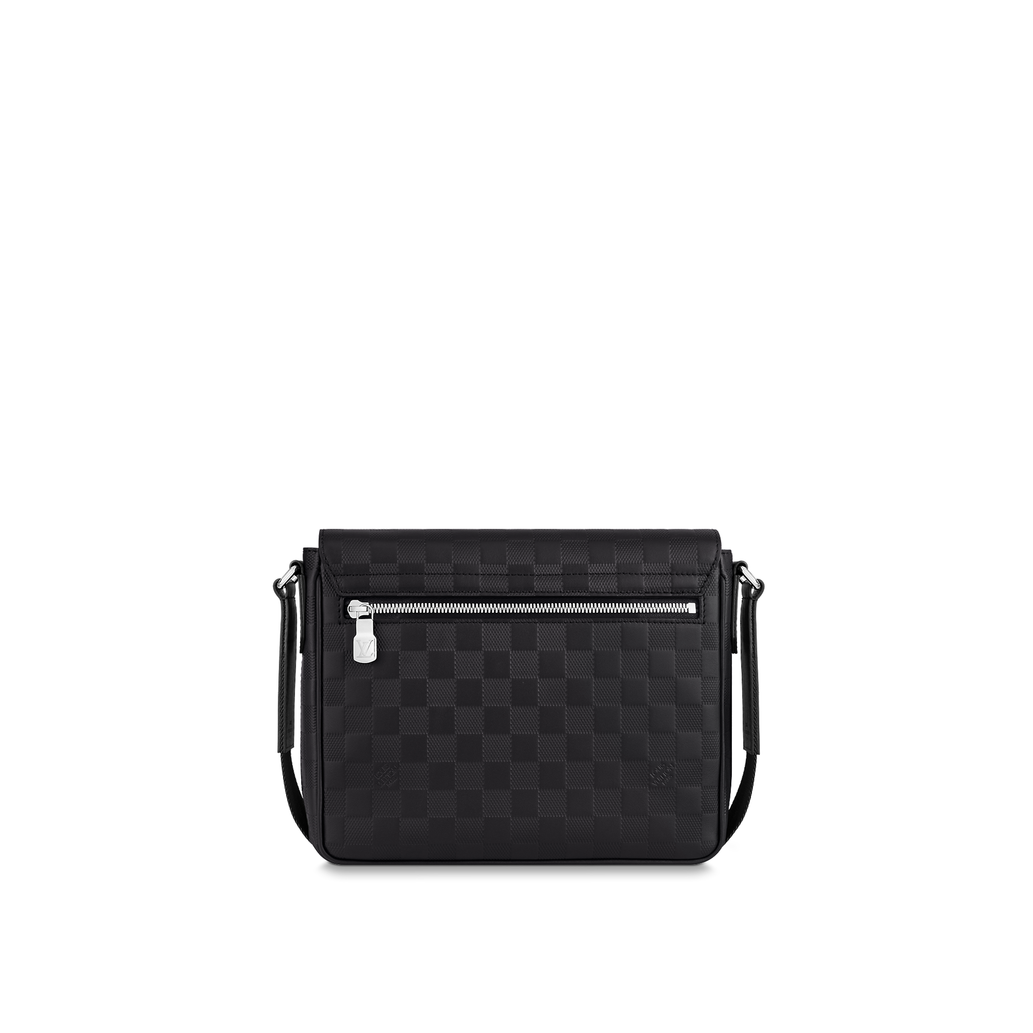 LOUIS VUITTON District MM Monogram Eclipse Messenger Bag Black #26 LOUIS VUITTON District MM Monogram Eclipse Messenger Bag Black