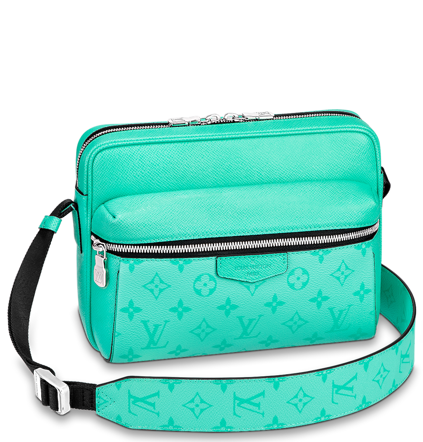 Túi Nam Louis Vuitton Outdoor Messenger Bag Miami Green M30875  LUXITY