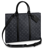  Túi Nam Louis Vuitton Sac Plat Horizontal Zippé 'Black' 
