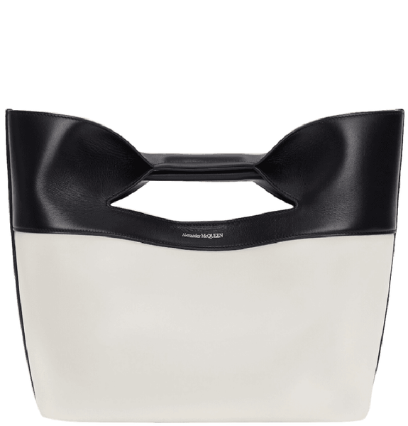  Túi Nữ Alexander McQueen Bow Small 'Black White' 