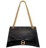  Túi Nữ Balenciaga Crush Medium Chain Bag 'Black' 