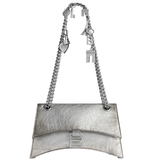  Túi Nữ Balenciaga Crush Small Chain Bag 'Silver' 
