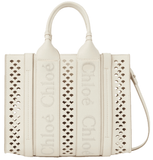  Túi Nữ Chloe Small Woody Tote Bag 'Misty Ivory' 