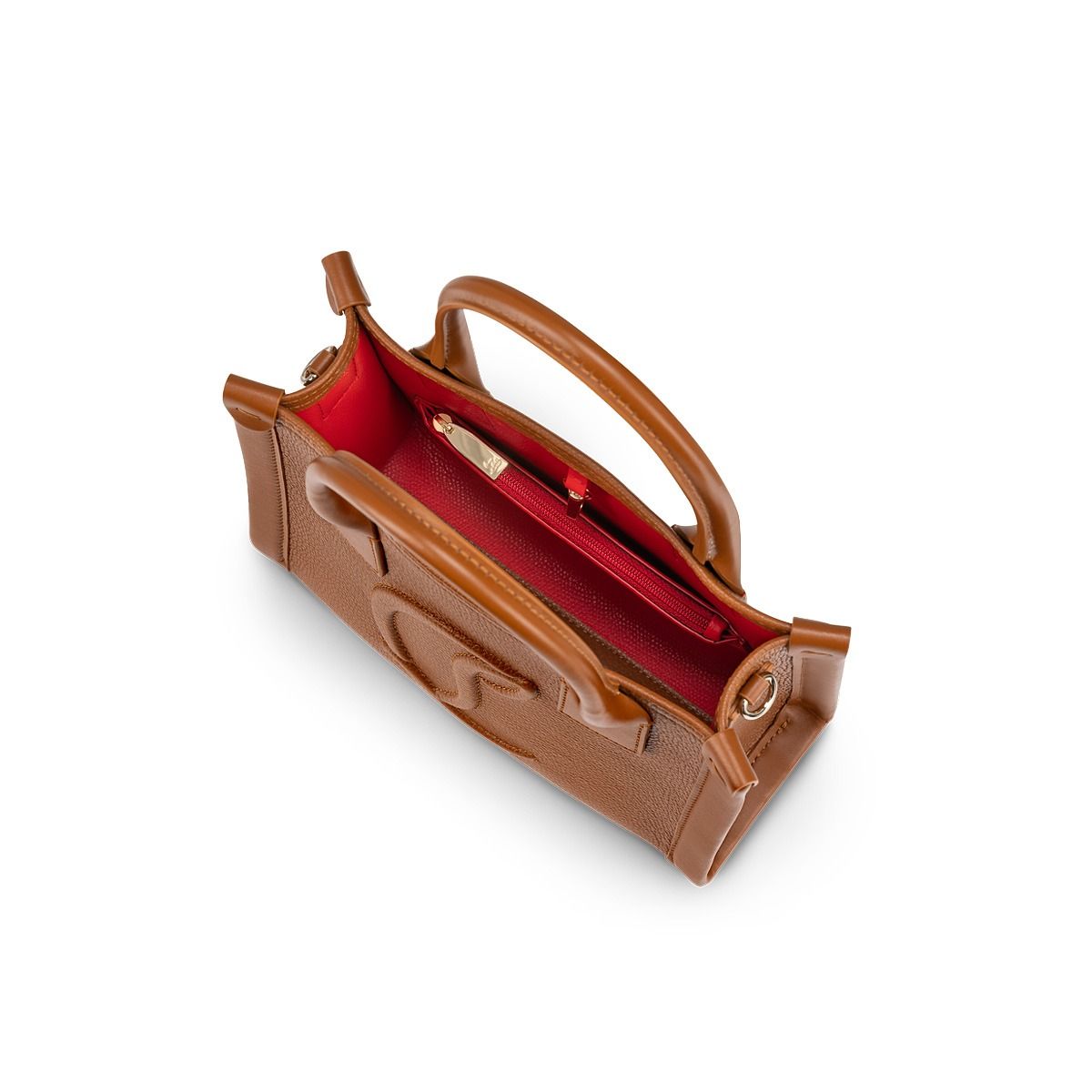  Túi Nữ Christian Louboutin By My Side Mini 'Cuoio' 