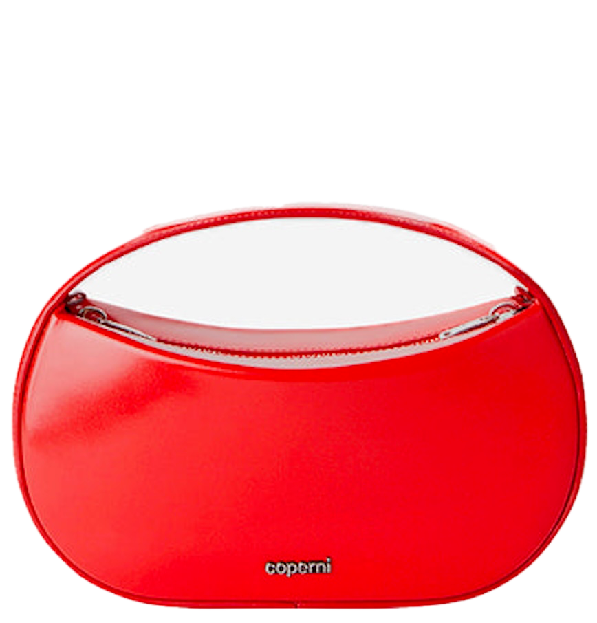  Túi Nữ Coperni Gloss Small Sound Swipe Bag 'Red' 
