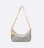 Túi Nữ Dior Diorstar Hobo Bag With Chain 'Blue' 