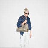  Túi Nữ Gucci GG Emblem Large Tote Bag 'Beige' 