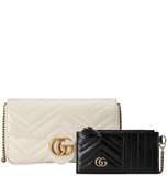  Túi Nữ Gucci GG Marmont Super Mini Bag 'White' 
