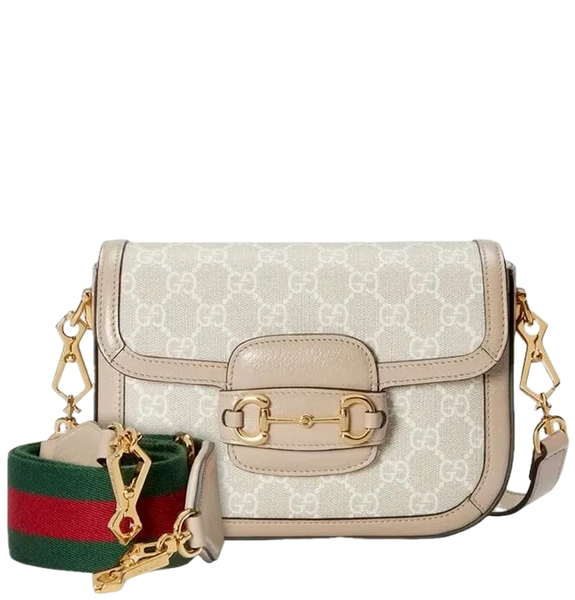  Túi Nữ Gucci Horsebit 1955 GG Mini Bag 'Beige' 