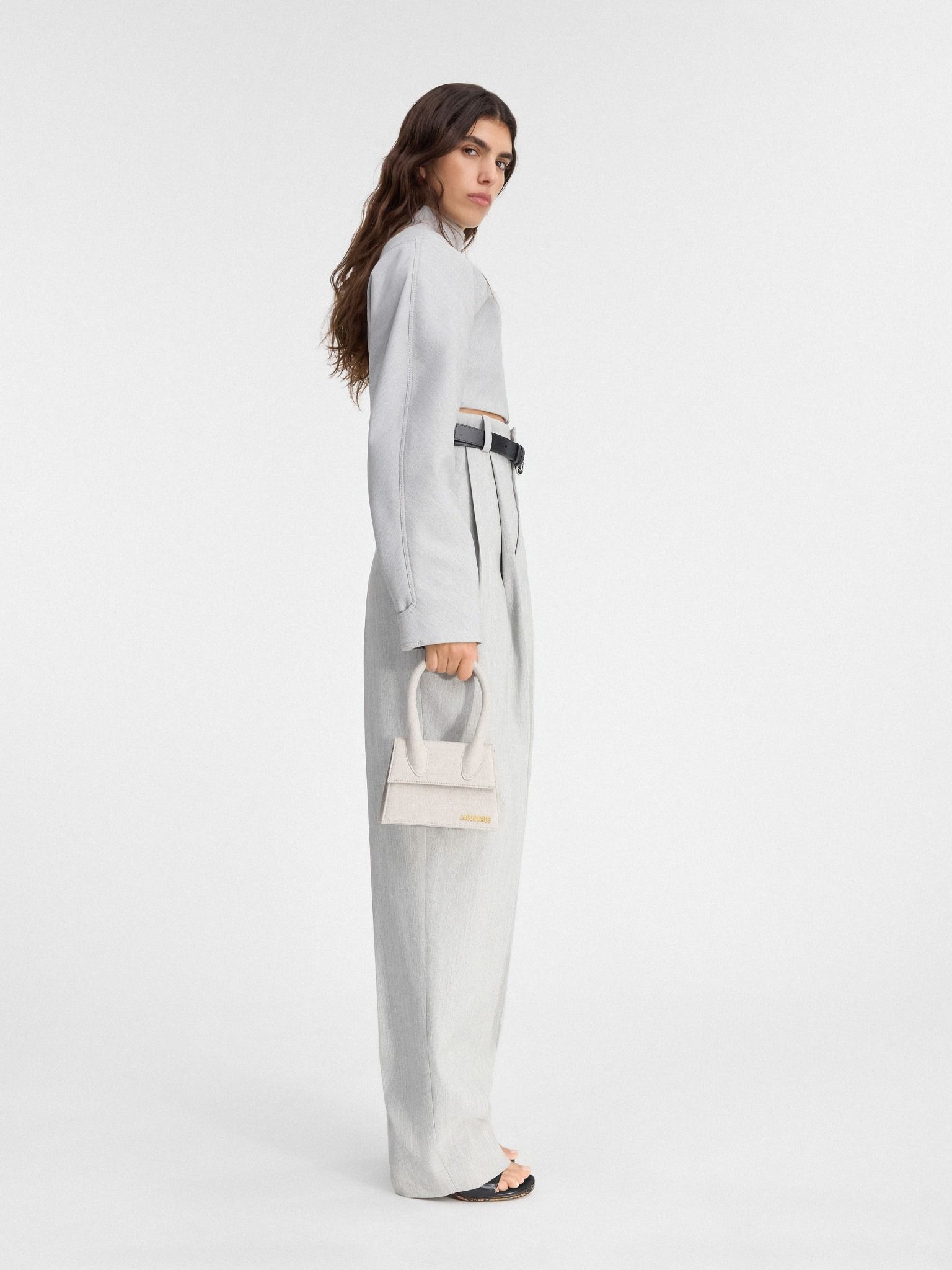  Túi Nữ Jacquemus The Medium Chiquito 'Greige' 
