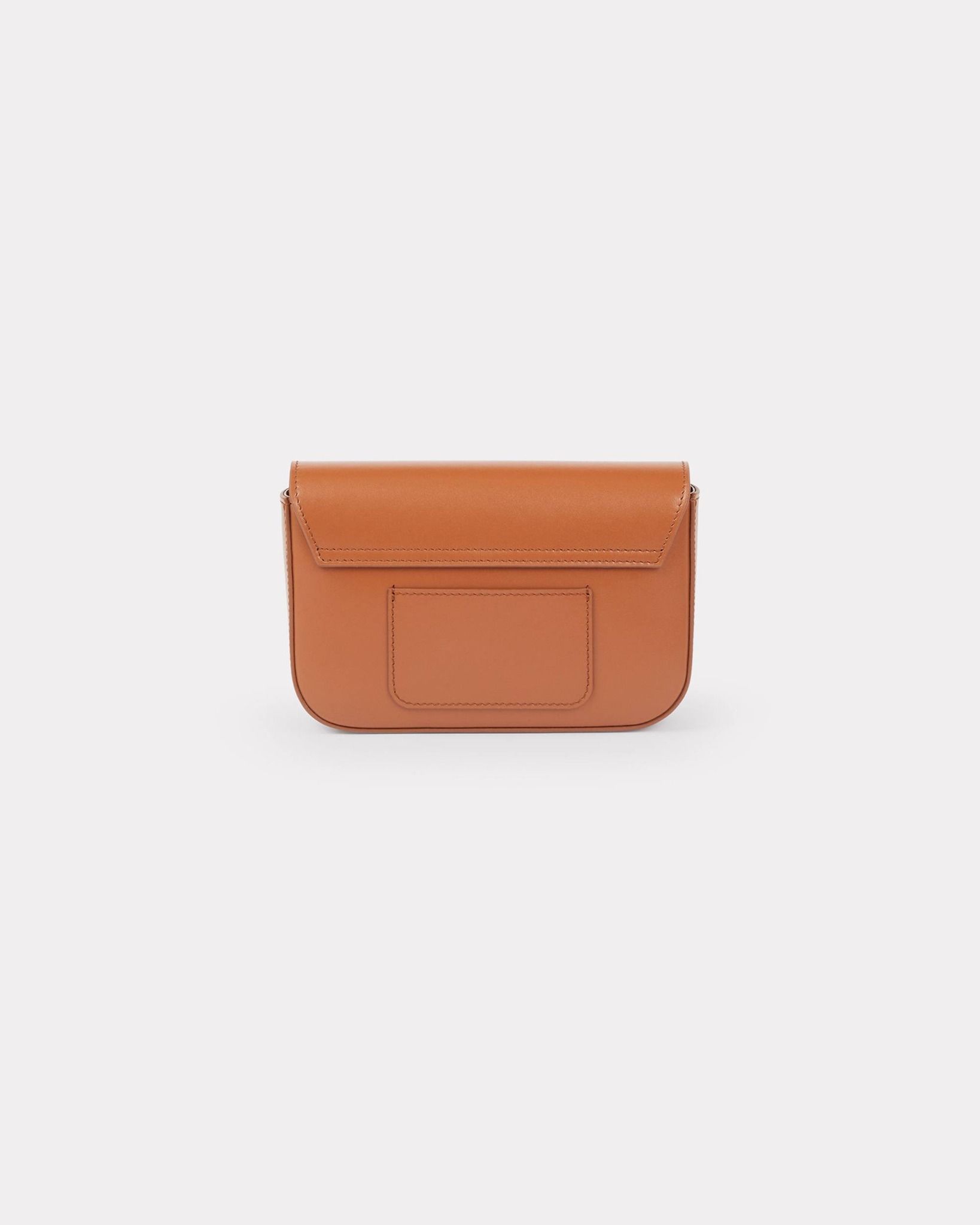  Túi Nữ Kenzo Boke Leather Handbag 'Dark Camel' 