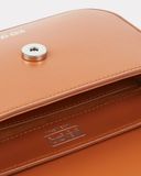  Túi Nữ Kenzo Boke Leather Handbag 'Dark Camel' 