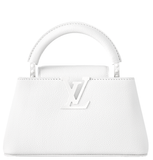  Túi Nữ Louis Vuitton Capucines East-West Mini Bag 'White' 