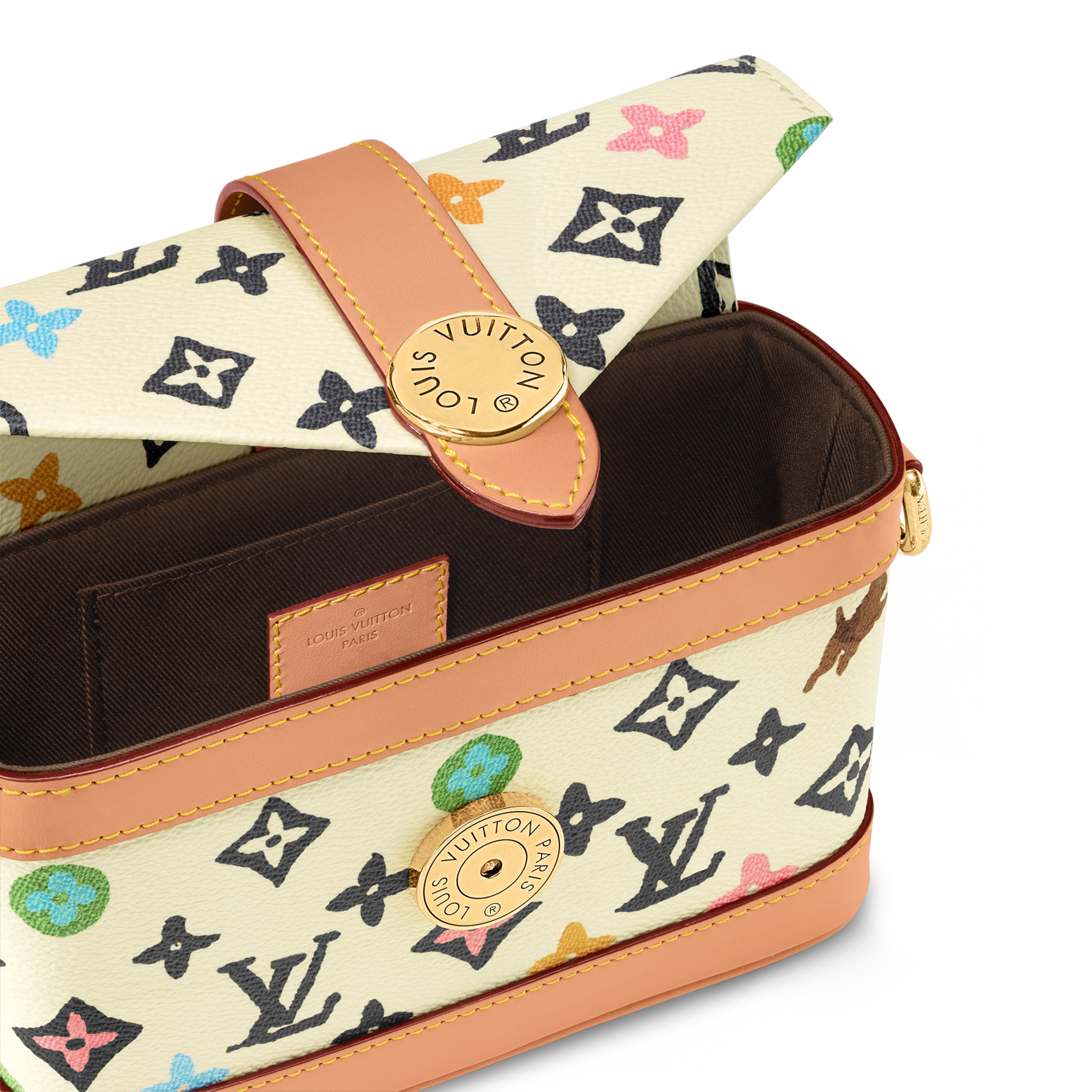  Túi Nữ Louis Vuitton Envelope Wearable Wallet 'Vanilla' 