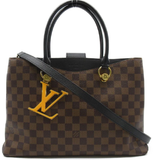  Túi Nữ Louis Vuitton Lv Riverside Damier Ebene 'Black' 