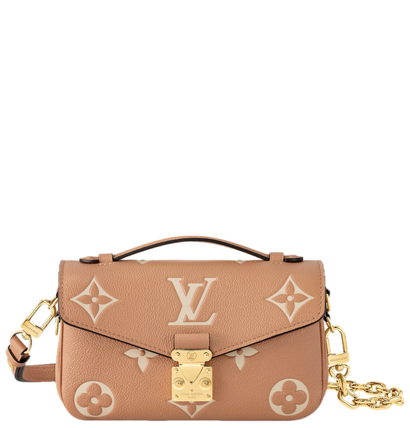  Túi Nữ Louis Vuitton Pochette Métis East West Bag 'Beige' 