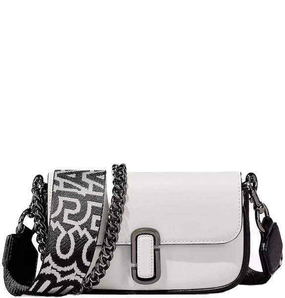  Túi Nữ Marc Jacobs Bi-color J Marc Mini Bag 'White' 