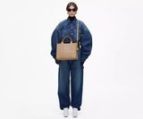  Túi Nữ Marc Jacobs Leather Medium Tote Bag 'Camel' 