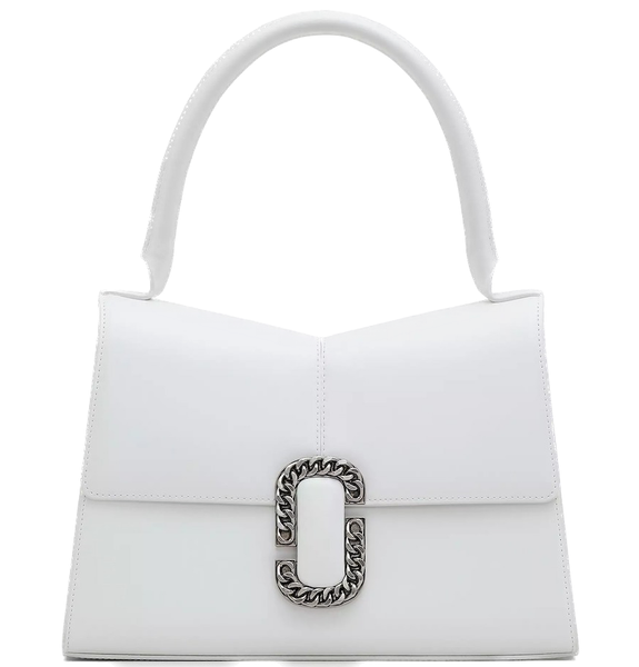  Túi Nữ Marc Jacobs St. Marc Large Top Handle 'White' 