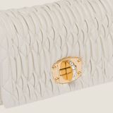  Túi Nữ Miu Miu Crystal Mini-bag 'White' 