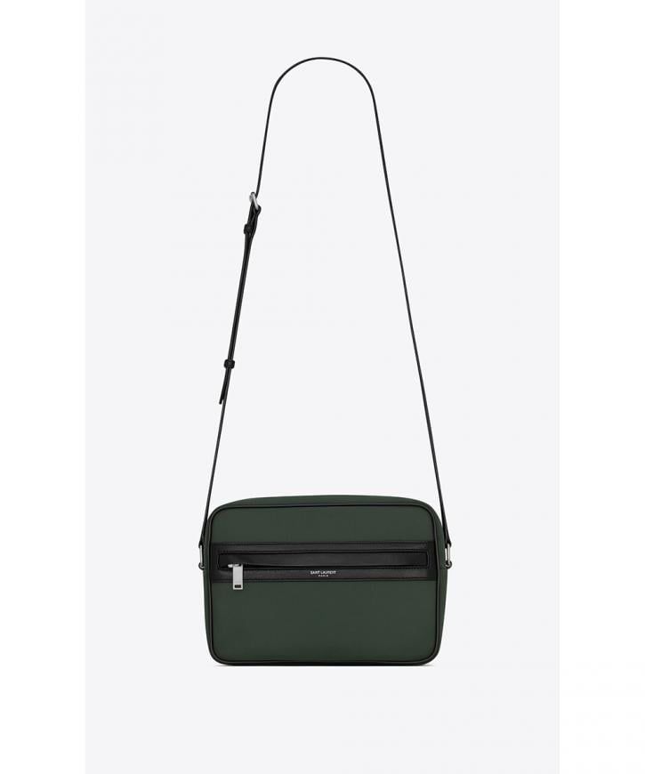  Túi Nữ Saint Laurent Camp Econyl 'Vert Fonce' 