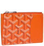  Ví Goyard Bourbon Zipped Card Holder 'Orange' 