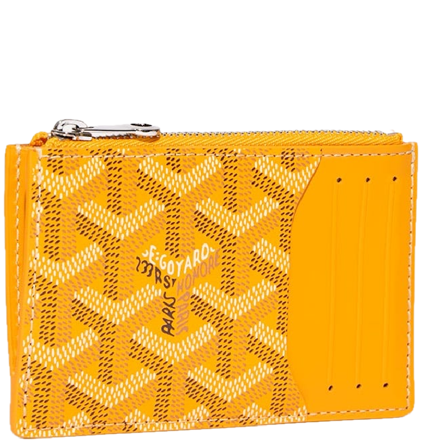  Ví Goyard Bourbon Zipped Card Holder 'Yellow' 