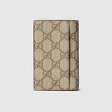  Ví Gucci GG Emblem Bi-fold Card Case 'Beige' 