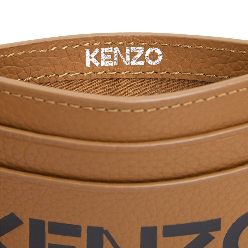  Ví Nam Kenzo Logo Common Card Holder 'Brown' 