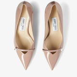  Giày Nữ Jimmy Choo Patent Pointed Pumps 'Ballet Pink' 
