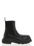  Giày Nữ Rick Owens Chunky Leather Boots 'Black' 