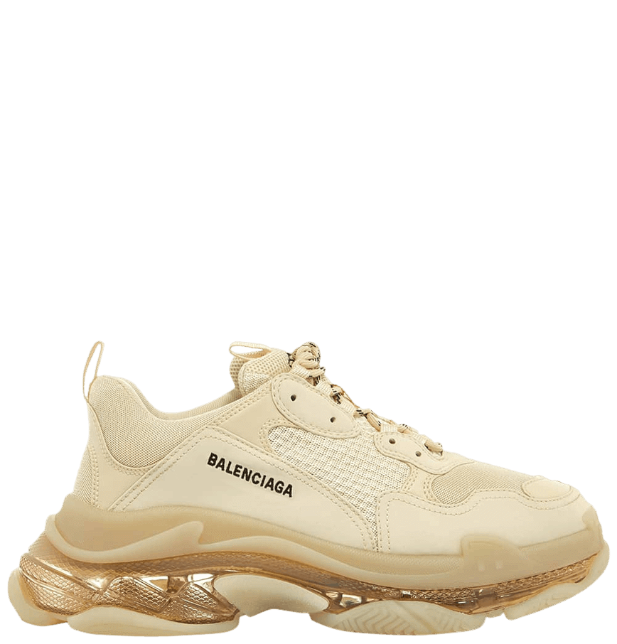 Giày Nữ Balenciaga Triple S Trainers Clear Sole White 544351W2FB1900   LUXITY