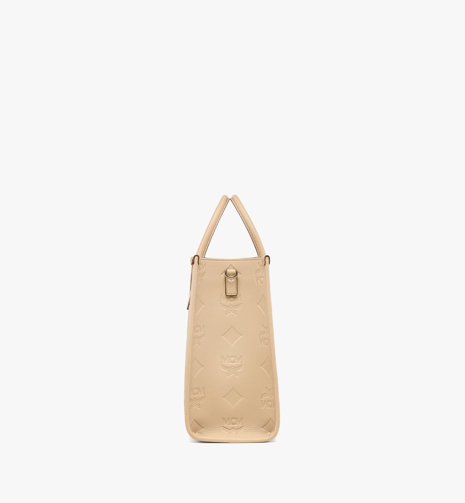  Túi MCM München Tote 'Beige' 