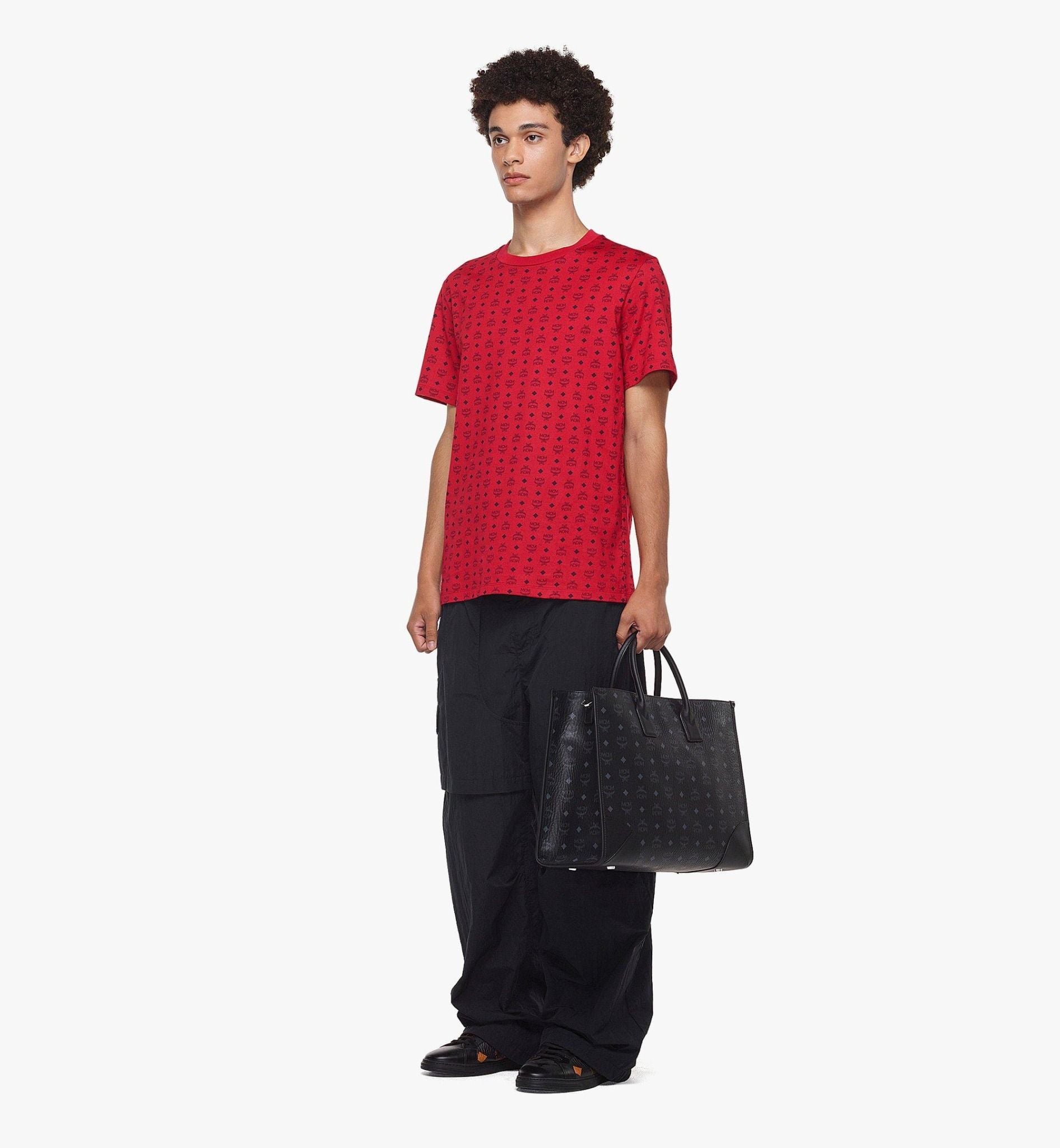  Túi MCM München Tote 'Black' 