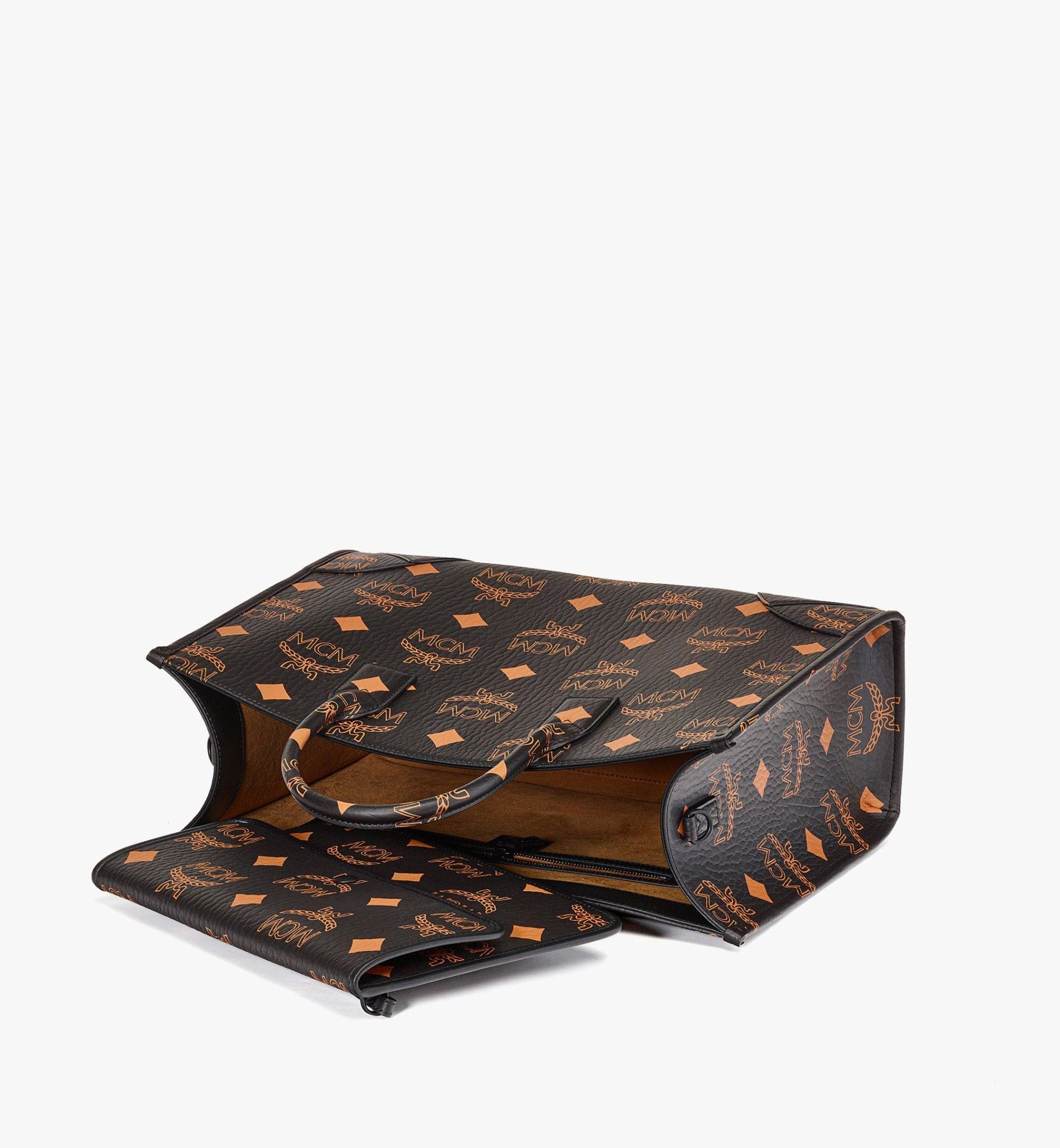  Túi MCM München Tote 'Black' 