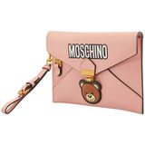  Túi Nữ Moschino Bear Faux Leather Wristlet 'Pink' 