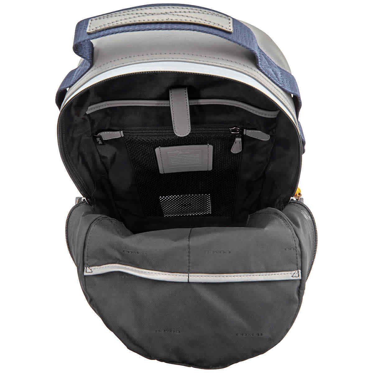 Balo Coach Patch Pacer Backpack 'Black Grey' 