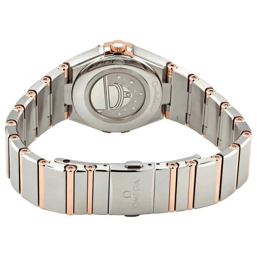  Đồng Hồ OMEGA Constellation Manhattan White Silvery Dial 