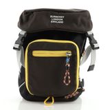  Balo Nam Burberry Logo Print Nylon Leo Belt Pack 'Dark Grey' 