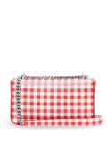  Túi Nữ Burberry Small Gingham Leather Lola Bag 'Red' 